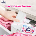 (Livestream) - Giấy Thơm Comfort Hương Mẫu Đơn Và Hoa Hồng Ohara 40 tờ/hộp, Dành Cho Máy Sấy Quần Áo, Tủ Đồ. 