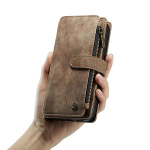 For Samsung Galaxy Z Fold 7 / Z Fold 6 / Z Fold 5 / Z Fold 4 / Z Fold 3 Phone Case Magnetic Leather Wallet 10 Card Slots Couples Flip Cover Casing