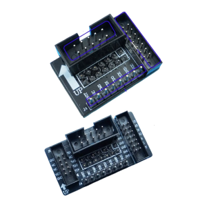 Dense Connection Link Converts 2.54mm To 2.00mm Pin Headers Exemplary For FPGA And Microcontroller Projects