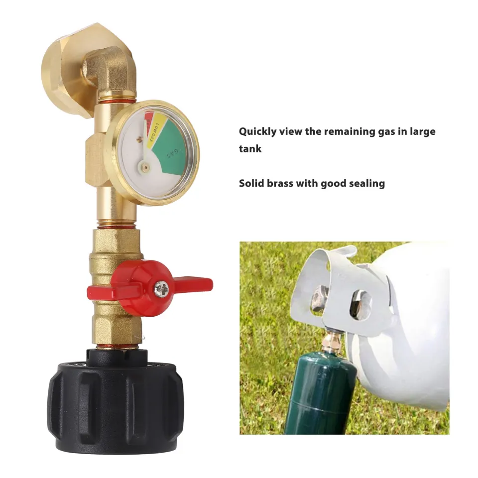 thumbnail image 2 of Frentaly QCC1 90-Degree Propane Refill Adapter With On/Off Valve – For 1lb Tanks 2 of 6