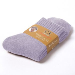 YOCKY Thoáng khí Thể thao Mid-bê vớ Crew Sock Vớ sàn Siêu Dày Dày hơn Vớ Rắn Cashmere Hàng Dệt Kim Người đàn ông Vớ Len Vớ