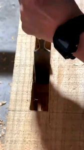 DUDUKAN BOR PAHAT KAYU  mortiser set dengan mata bor uk. 10mm