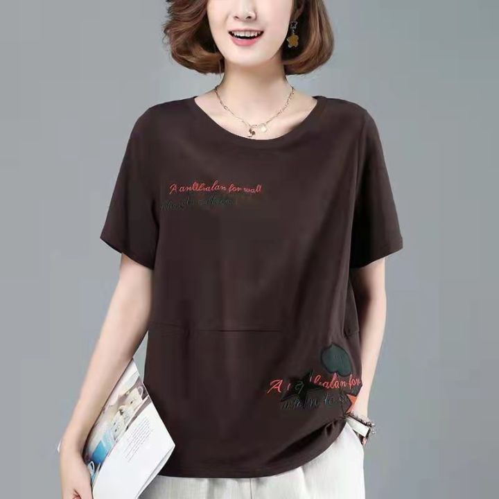 Women's Sequin Short Sleeve T-Shirt - Shimmer Party Top, Relaxed Fit For Casual Or Night Out - View #3