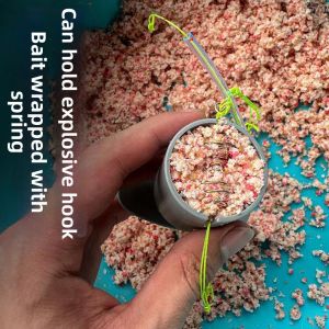 NALANILI Đúc khuôn nhanh chóng Máy ép mồi câu cá Phụ kiện hữu ích Di động Thiết bị cố định mồi câu cá Công cụ Móc khóa chống nổ Thiết bị đúc mồi câu Câu cá ngoài trời