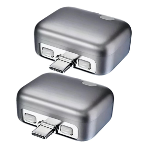 【Ship in 12H】3PCS Type-C 140W Physical-Disconnect Battery Guard Anti-Overcharge Protection Smart Full Charge Self-Cut Type-C Adapter for Safe Overnight Charging Smart Auto Stop Charging Aitemay