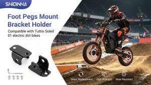Foot Pegs Mount Bracket for Tuttio Soleil 01 Electric Drit Bike