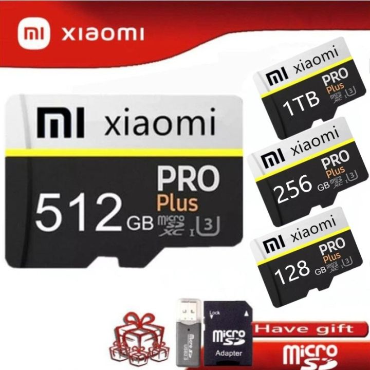 ไมโคร SD การ์ดความจำ Xiaomi 1TB 512Gb 256GB 128GB 64GB Micro SD Mi ความ ...