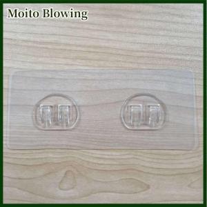 Moito Wall Mounted Adhesive Hook Under Wire Shelf Rack Hanger Holder Clamp Organizer