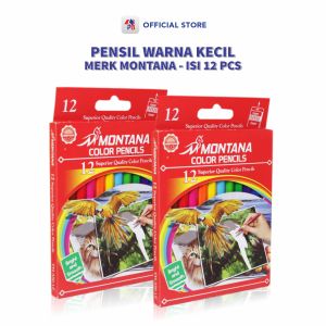 Pensil Warna 12 Pcs Milton Colored Pencils Kecil MH 350 Alat Tulis Sekolah Mewarnai / PB EDUKASI ANAK - PBNB