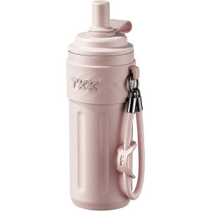 Bình Giữ Nhiệt Có Ống Hút 500ml Cốc Cà Phê Giữ Nhiệt Ly Giữ Nhiệt Lót Gốm BPA FREE