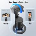 Gậy selfie chụp ảnh P01, Tripod điện thoại quay video 360 độ, Gimbal điện thoại quay tik tok, Vlog, Livestream, Tự động theo dõi khuôn mặt không dùng app. 