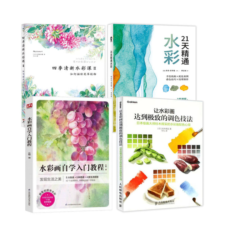 Make the Watercolor Painting Achieve the Extreme Coloring Technique ...