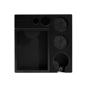 Chức năng espressos Làm xáo trộn trạm với có thể tháo rời knockbox và nonslip cơ sở espressos knockbox cho dụng cụ cà phê