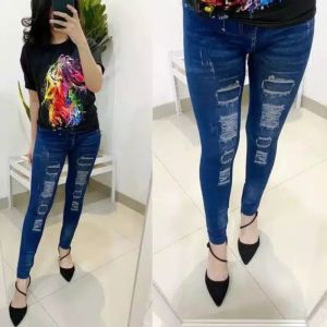 FAISAN STORE-LEGGING JEANS RT/LEGGING WANITA/LEGGING IMPORT