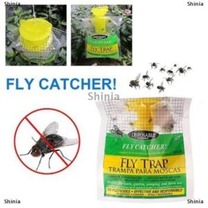 [COD] Shinia ที่ดักแมลงวันแบบใช้แล้วทิ้งสำหรับใช้กลางแจ้งที่ดักแมลงกระเป๋าดักแมลงวันจับยุง