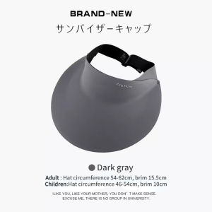 【WJ】Traceless sunscreen cap for women  New large brimmed empty top hat for summer  Senseless integrated sunshade hat  Foldable Sun Hat
