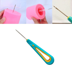 Round Hole Cone for Silicone Mold Punching Drilling Tool Leathers Awl Tool Leather Hole Punching for Sewing Repairing