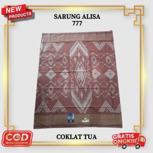 Sarung Tenun Alisa 777 Kembang / Sarung Tenun Rayon Murah berkualitas