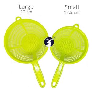 PLASTIC KITCHEN STRAINER HANGING EAR AND LONG HANDLE COLANDER STRAINER FRUIT VEGETABLE PLASTIC STRAINER SALAAN