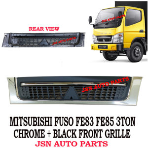 J121S06 CHROME GRILLE SALONG CHROME + BLACK FUSO FE83 FE85 3TON