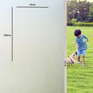 Window Privacy Film Frosted Window Sticker Static Cling Vinyl Glass Film Non Adhesive Anti UV