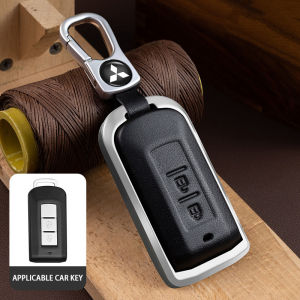 Sarung Kunci Mitsubishi Xpander Triton Montero Strada Asx Outlander Leather Car Key Cover Case Accessories