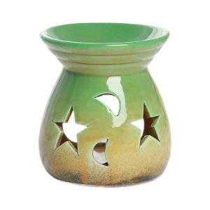 Elegent Ceramic Star And Moon Incenses Burners For Home Decoration And Relaxation Essential Oil Burners For Gifting
