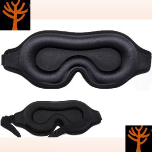 3D Memory Foam Sleep Eye Mask 100% Blackout Sleep Mask for Women Men Soft & Comfortable Sleeping Mask for Light Blocking Eye mask for Sleeping