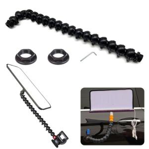 Adjustable Leveling Light Bend Tube Brackets Light Mount Brackets Plastic for Perfect illuminates in Various setting