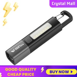 COD [Free Shipping] Camping Powerful Flashlight Mini Portable LED Torch Power Bank for Power Outages
