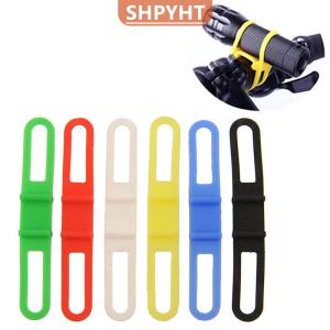 [COD] SHPYHT SPORTS Cycling Light Holder Bicycle Handlebar Silicone Strap Band Phone Fixing Elastic Tie Rope Bicicleta Torch Flashlight Bandages