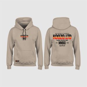 Jaket Sweater Hoodie Premium KOOZO LTD Terbaru Bahan Catton Placee Tebal SIZE M L XL XXL