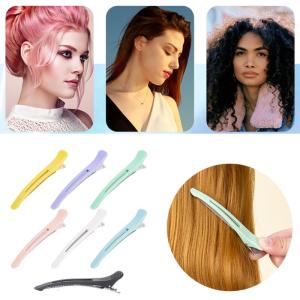 Neutral No Trace Hair Clip Pastel Color Pack Of 7 For Women Perfect For Styling And Salon Use