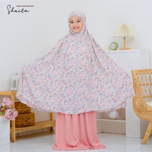 Mukena Couple Mom and Kids Lumiere Series By Bilza.id Mukena Sholat Mukena Travel Mukena Couple Ibu dan Anak Bahan Rayon Viscose Premium Motif Cantik Bisa COD