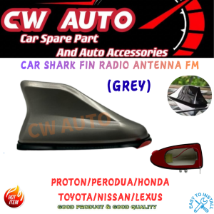 CAR TRUCK VAN ROOF SHARK FIN ANTENNA RADIO SIGNAL AERIAL ANTENA PERODUA PROTON TOYOTA HONDA LEXUS
