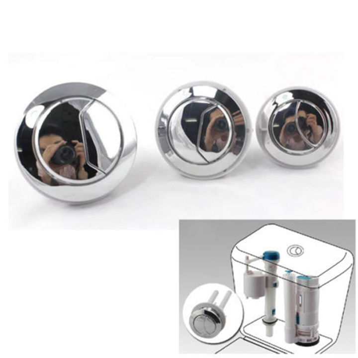 GUKA Pintuilao Plastic Dual Flush Toilet Water Tank Push Button With 2