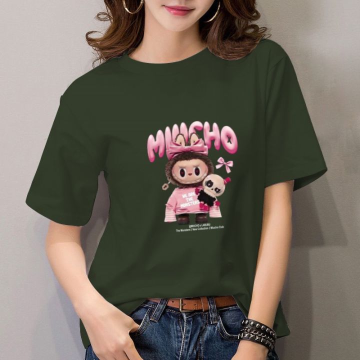 LABUBU%20tshirt%20women%20Ladies%20Tshirt%20Cotton%20Round%20Neck%20Tshirt%20Korean%20Shirt%20For%20Women%20Tees%20womens%20tshirt%20original%20t%20shirt%20for%20women%20tshirt%20for%20women%20Tshirt%20Cotton%20for%20women%20t%20shirts%20for%20women%20panglakad%20Tshirt%20women%20-%20Image%204