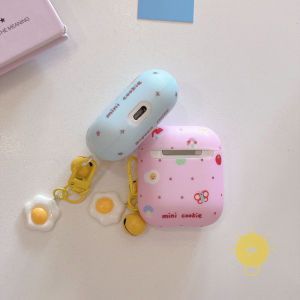 Matte TPU Pendant Case For AirPods 4 / Pro3 / Pro2 / Pro / 3 / 2 / 1 Shockproof Charging Box Silicone Soft Cover