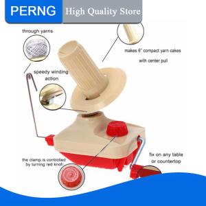 [PERNG] Tehe [Shen] ในครัวเรือนเส้นไฟเบอร์ String ที่ไขลานผู้ถือ Winder ขนสัตว์เส้นใยงานฝีมือเส้นด้ายเครื่องมือ