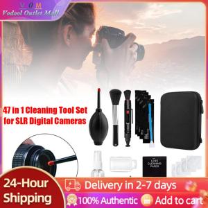 【Outlet】 47pcs Camera Cleaner Kit DSLR Lens Digital Camera Sensor Cleaning for Mobile PC