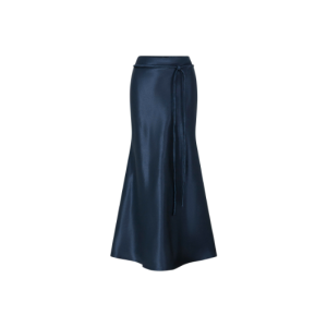 Chân váy lụa MOLLYNISTA lưng cao 2 lớp cao cấp (Tặng kèm dây belt) đuôi cá thanh lịch tôn dáng