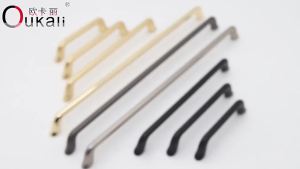 New Simple Cabinet Handle Polished Drawer Handle Zinc Alloy Wardrobe Door Handle