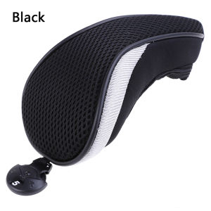 Sarung Stick Golf Cover Penutup Tongkat Golf Fleksibel Penutup Putter Golf Penutup Kepala Lengan Pelindung Sarung Stik Golf