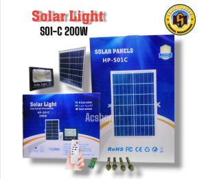 Solar Light HP SO1-C 200W Waterproof IP65 Rated
