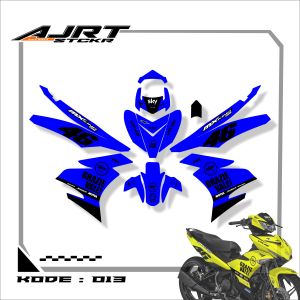 DECAL YAMAHA MX KING - DECAL FULL BODY Variasi List YAMAHA MX KING . AJR.RA.13