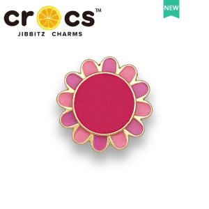 Metal jibbitz cross charm Shoe Buckle Cute Cartoon Pink metal Decorative Buckle Alloy Pearl Chain Fashion Hole Shoe Accessories