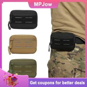 【MPJow】 Tactical Molle Admin Pouch Outdoor EDC Tool Bag Waist Fanny Pack Outdoor Sports Hunting Accessory Bag Medical Pouch For Camping