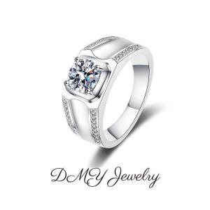 DMY Jewelry  Diamond Ring For Women/Moisanite Ring/Moissanite Diamond Ring/Moissanite Jewelry/Woman Jewellery Ring/925 Silver Ring/Silver Ring Women/Moissanite Ring Gra/Moissanite Ring 0.5 Caret/Mens Luxury Design Rings