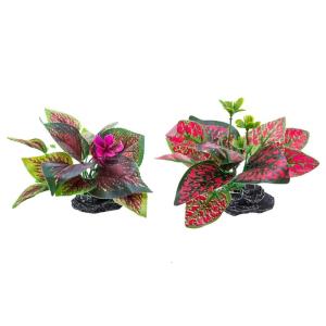 Fish Tanks Stone Artificial Grass Crafts Simulation Landscape Large FishTank Landscaping Fish Tanks