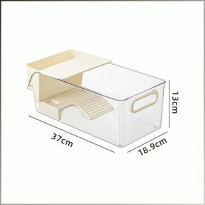 Turtle Feeding Tank High Definition Eco-box Ecological Landscaping Turtle Feeding Household Detachable